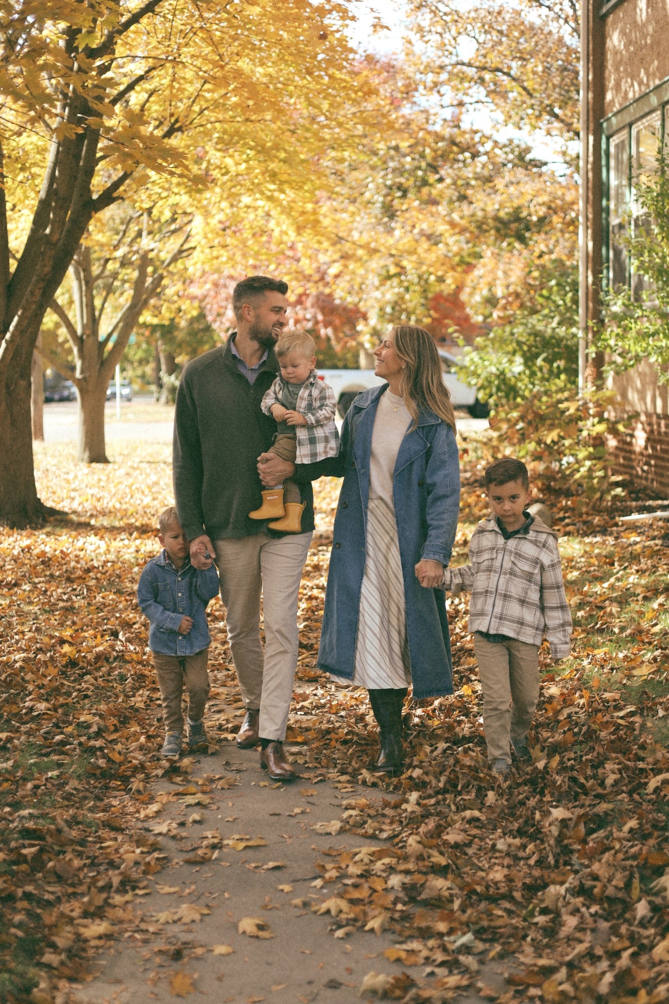 Denim trench, cozy affordable sweater, best dupe Frye boots from Amazon, favorite go-to satin maxi skirt 

#LTKFindsUnder50 #LTKFamily