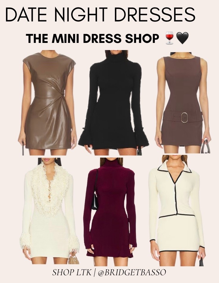 Date night, but make it fall 🍷🖤 These Revolve mini dresses are perfect for dinner dates, cocktails and nights out.
#revolve #datenightdresses #minidress #fallfashion #ltkfinds

#LTKgrwm #LTKootd