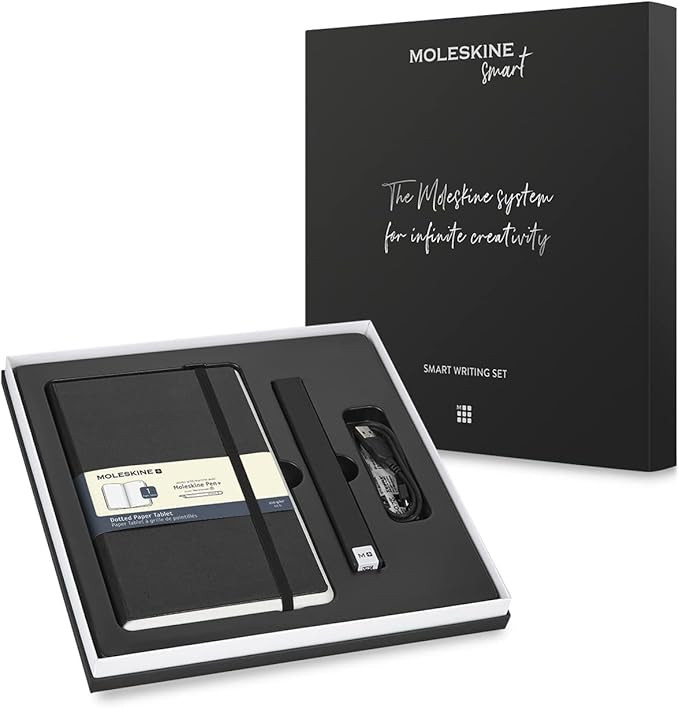 Moleskine Pen+ Ellipse Smart Writing Set Pen & Smart Notebook - Use with Moleskine Notes App for ... | Amazon (US)