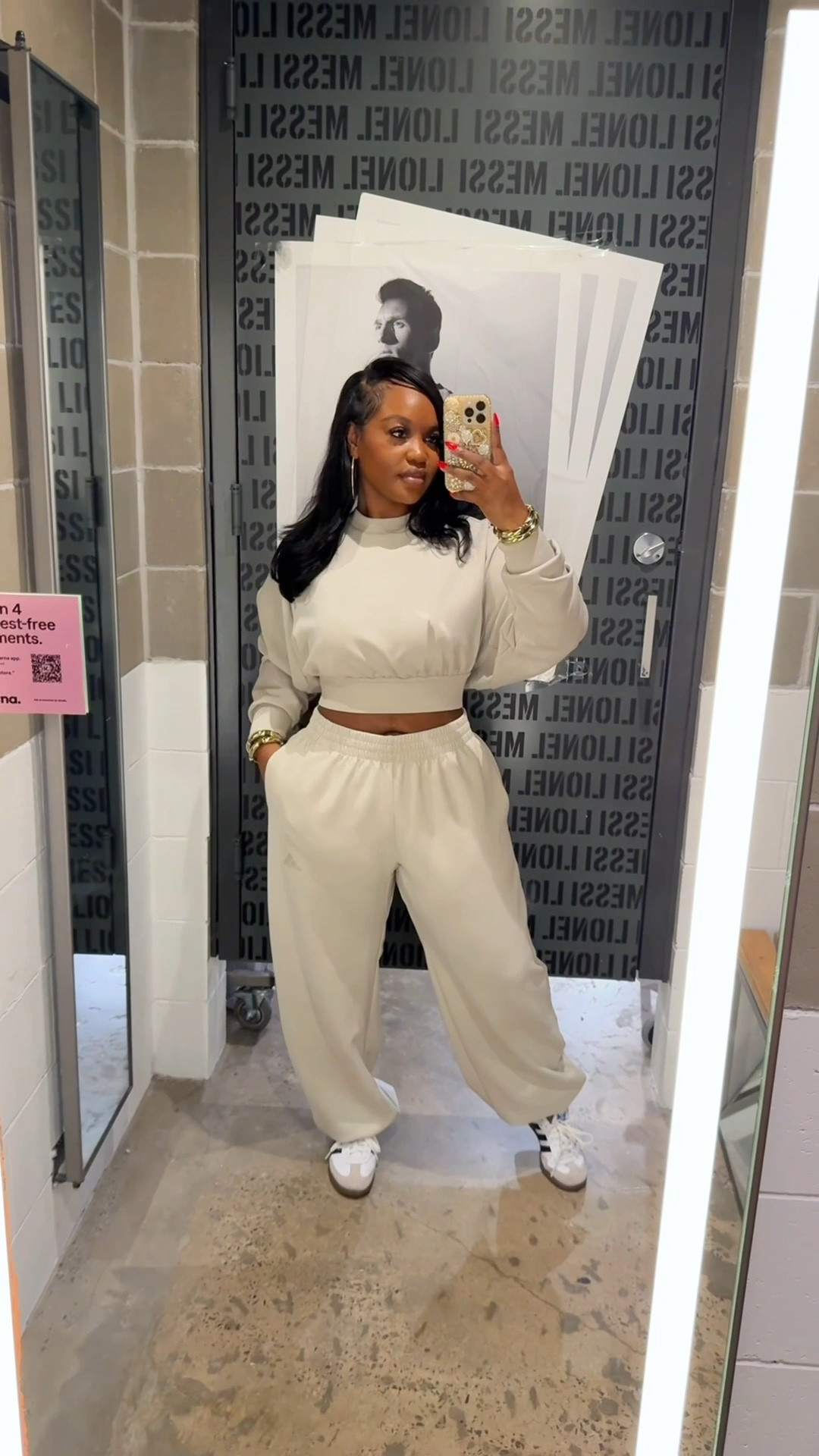 Fitting room finds you need from @adidas 🤍 #createdwithadidas #adidaspartner
🖤 Essentials Glossy Two-in-One Cropped Puffer : It’s sleek, stylish, and the perfect winter statement piece.
🖤 Soft Lux Loose Sweatshirt + Pants : It’s unbelievably soft + cozy, a must for travel days or lounging in style.
🖤 Fluffy Knitted Cardigan: Pink with a bold red stripe, perfect for brightening the office or pairing with jeans + sneakers.
🛒 Be sure to add these to your wardrobe before they’re gone!


#LTKStyleTip #LTKActive #LTKPetite