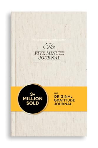 Intelligent Change The Five Minute Journal - Original Daily Gratitude Journal 2025 for Happiness, Mindfulness & Reflection - Daily Affirmations - Undated Planner Gifts for Women & Men | Amazon (US)