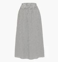 The Delphine Nap Skirt - Black/Sand Gingham | Hill House Home US