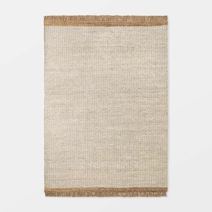 Honeyville Jute/Wool Rug Neutral - Threshold™ designed by Studio McGee | Target