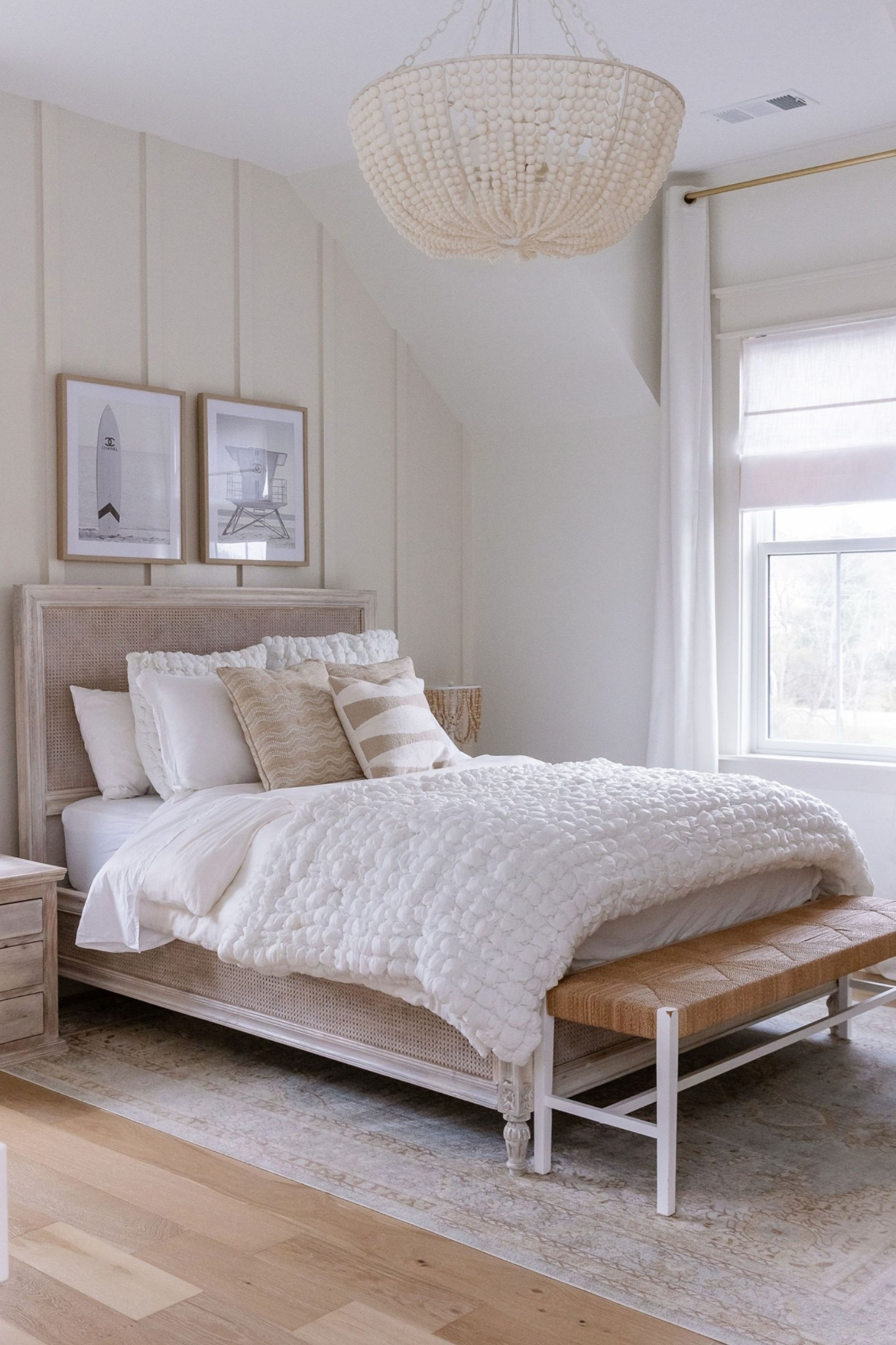 A semi-coastal and neutral bedroom for my high schooler.. it's a bit of the beach without being over the top.

#LTKmomlife #LTKOver40 #LTKHome