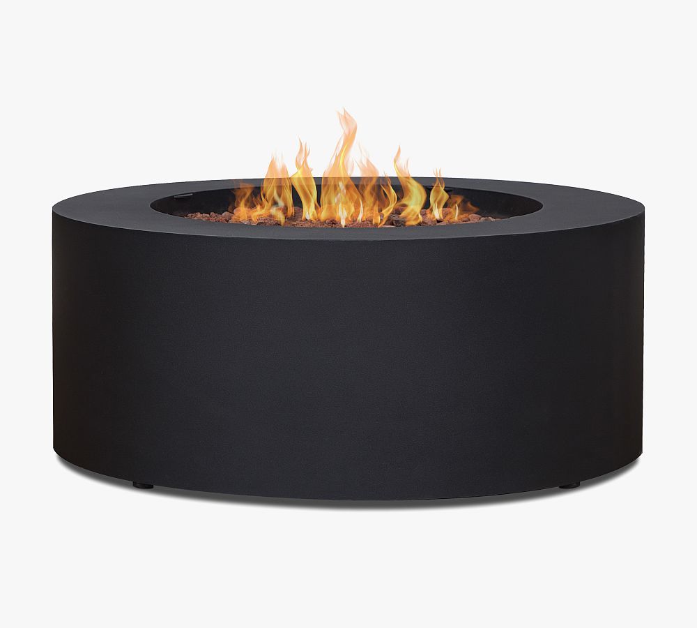 Burrows 36" Round Propane Fire Pit Table | Pottery Barn (US)