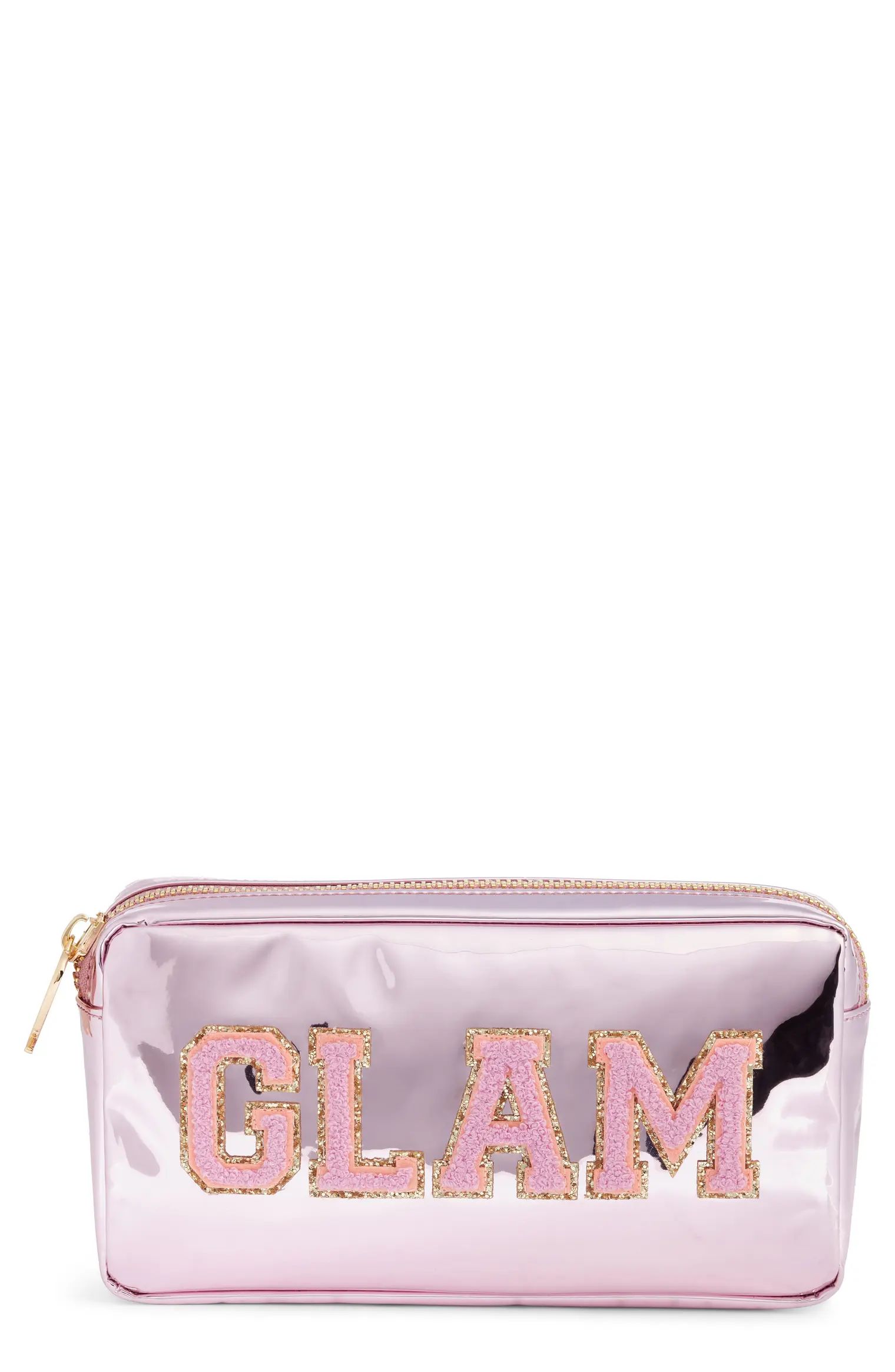 Glam Small Patent Makeup Bag | Nordstrom