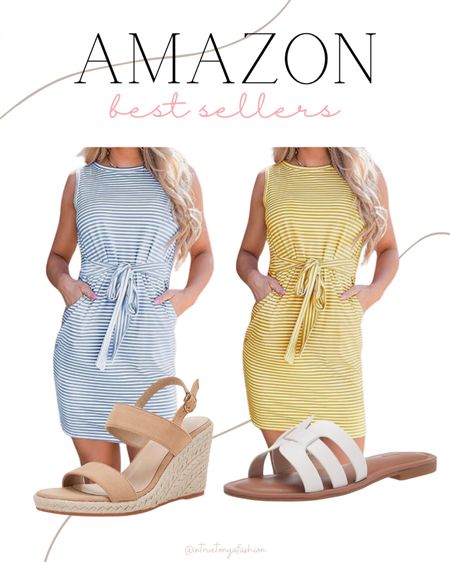 Striped summer dresses from amazon with sandals and espadrille wedge heels. 


// Summer outfits 2024, summer workwear, work outfits, wedding guest dress, Memorial Day sale, mom outfit ideas, summer outfit amazon, Amazon outfit ideas, casual outfit ideas, spring outfit inspo, casual fashion, amazon summer fashion, amazon casual outfit, cute casual outfit, outfit inspo, outfits amazon, outfit ideas, amazon shoes, Amazon bag, purse, size 4-6, casual summer outfits, casual outfit ideas everyday, summer fashion #ltkfindsunder100

#LTKSaleAlert #LTKStyleTip #LTKFindsUnder50