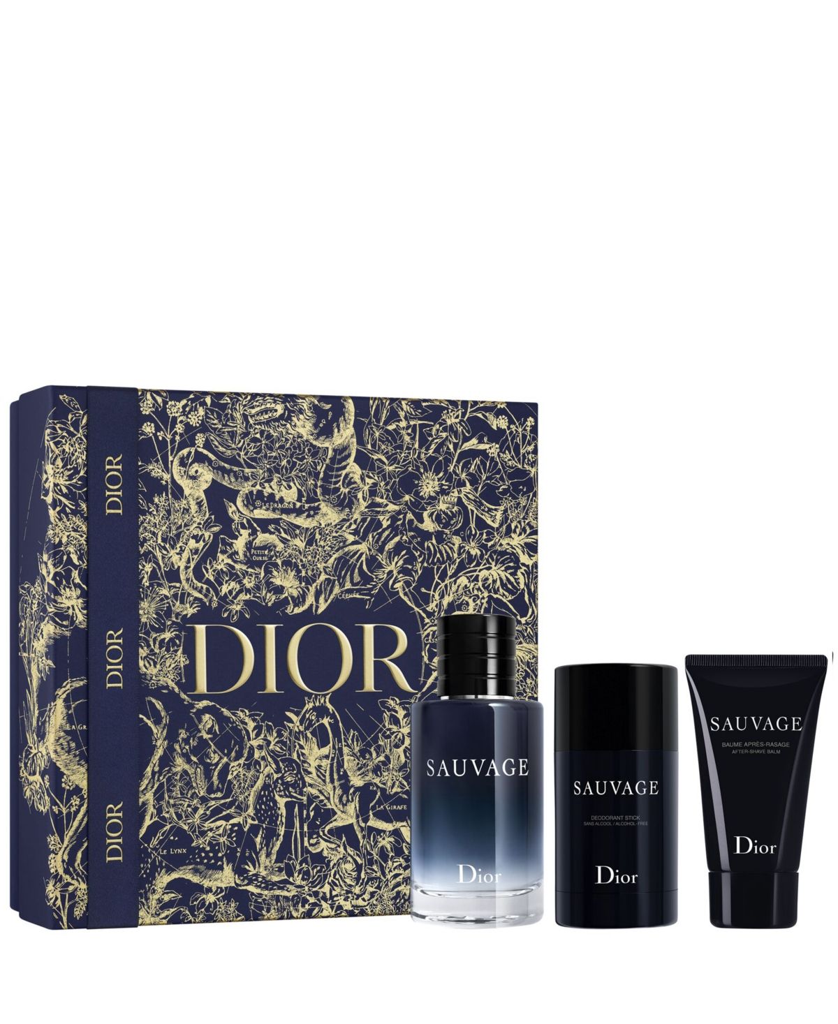 Dior Men's 3-Pc. Sauvage Eau de Toilette Limited-Edition Gift Set | Macys (US)