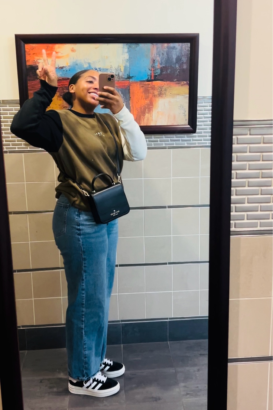 Mom on the go fit! Love these jeans! I’ve shared them so many times. 

#LTKHoliday #LTKShoeCrush #LTKU