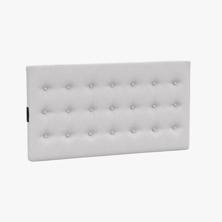 No Nails Tufted Smart Faux Headboard | Pottery Barn Teen