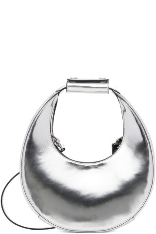 Silver Mini Moon Bag | SSENSE