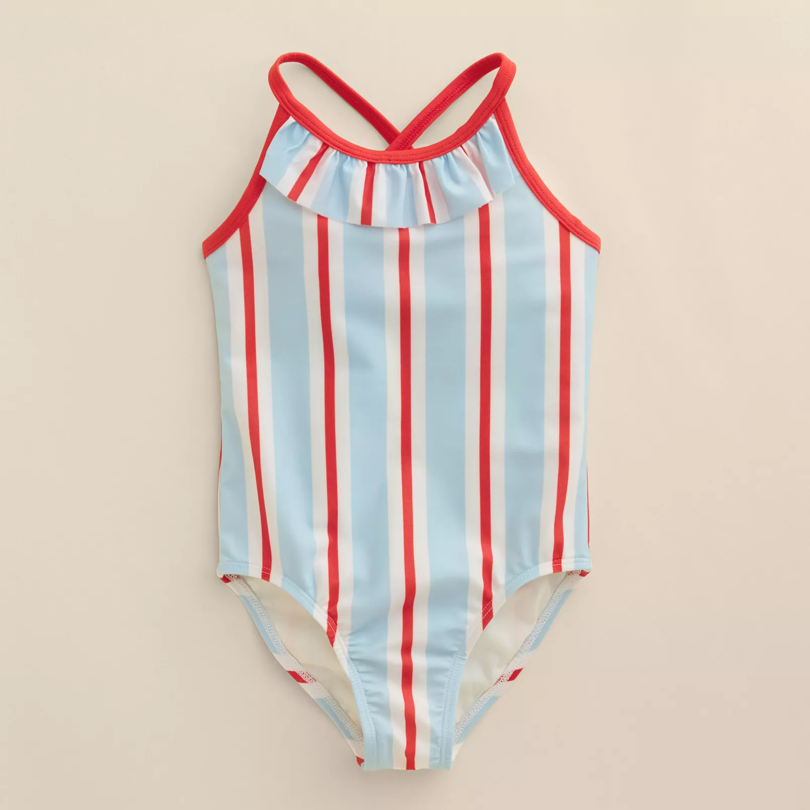Baby & Toddler Girl Little Co. by Lauren Conrad Ruffle One-Piece Swimsuit | Kohl's