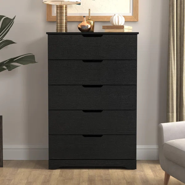 Aroob 5 Drawer 31.5'' W Dresser | Wayfair North America