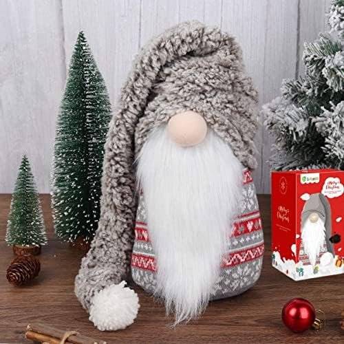 D-FantiX Christmas Gnome Plush 13 Inch Large Swedish Tomte Gnome Ornaments with Long Hat Holiday ... | Amazon (US)