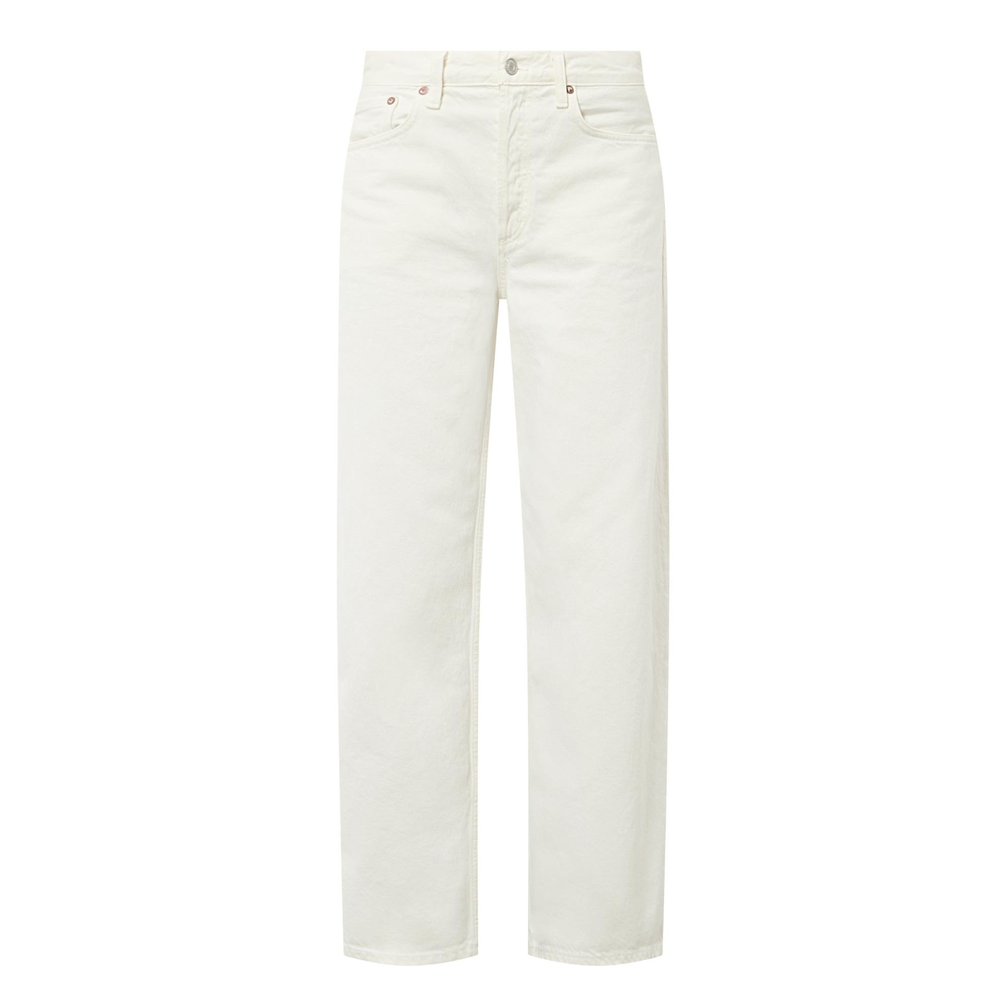 AGOLDE Arc Tapered Leg Jeans - Cream | Brown Thomas (IE)