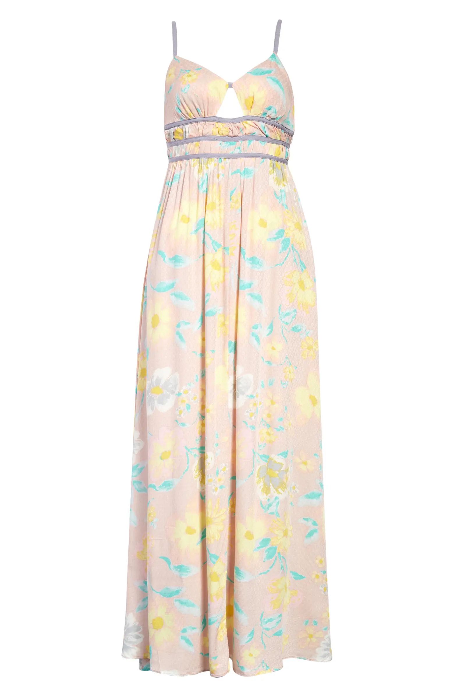 Free People Wisteria Floral Sleeveless Maxi Dress | Nordstrom | Nordstrom