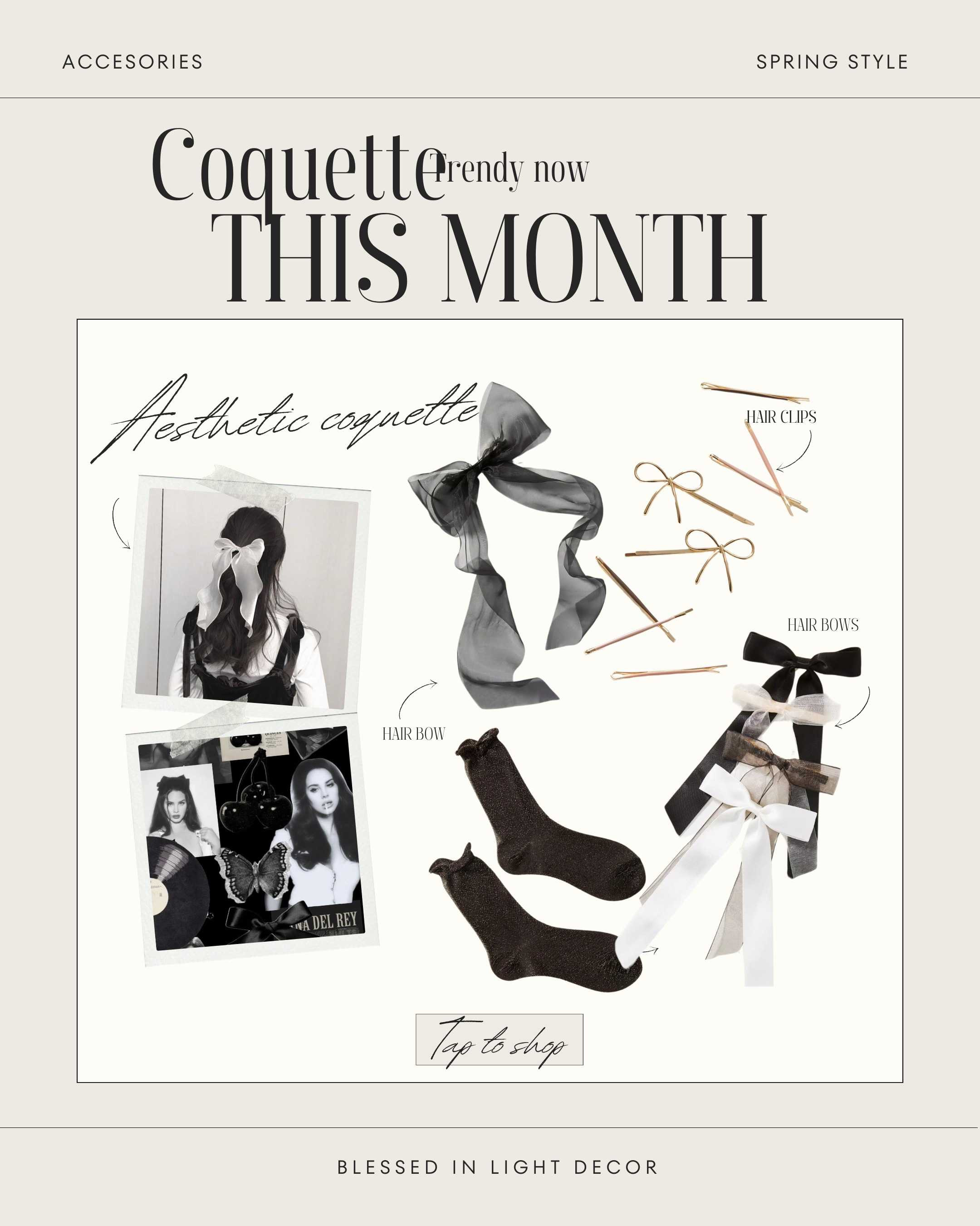 Trendy now. Coquette Style#spring2024 #fashionable #styleinspo #fashionstyle #fashionista #coquette #neutralstyle 

#LTKSpringSale #LTKbeauty #LTKstyletip