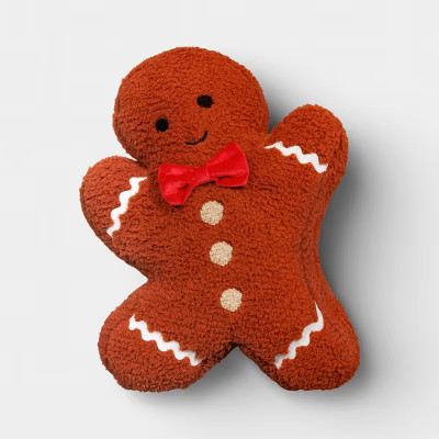 Christmas Gingerbread Man Throw Pillow - Wondershop™ | Target