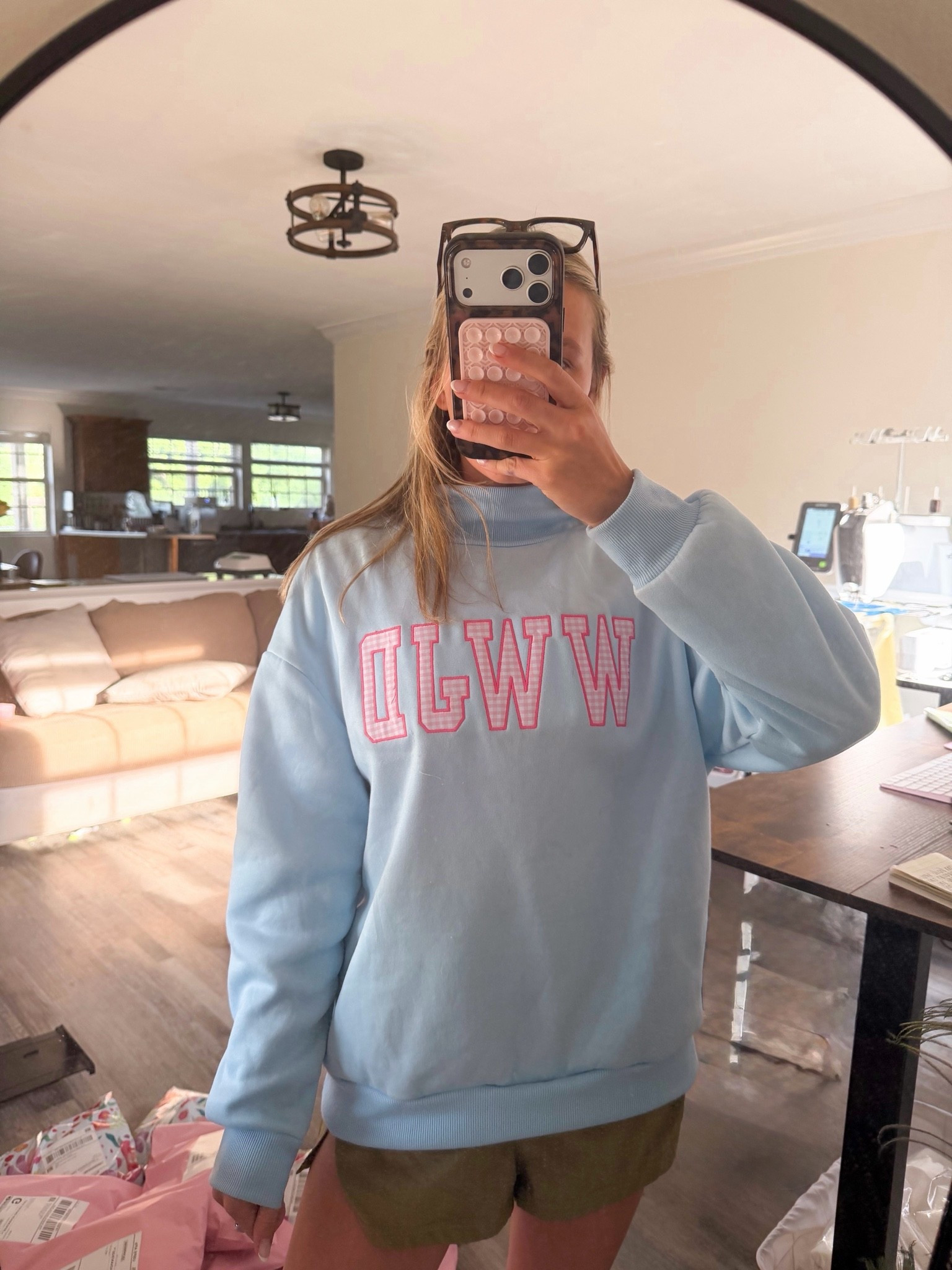 WWJD mockneck + FP shorts 😍

#LTKdayinmylife #LTKootd #LTKgrwm