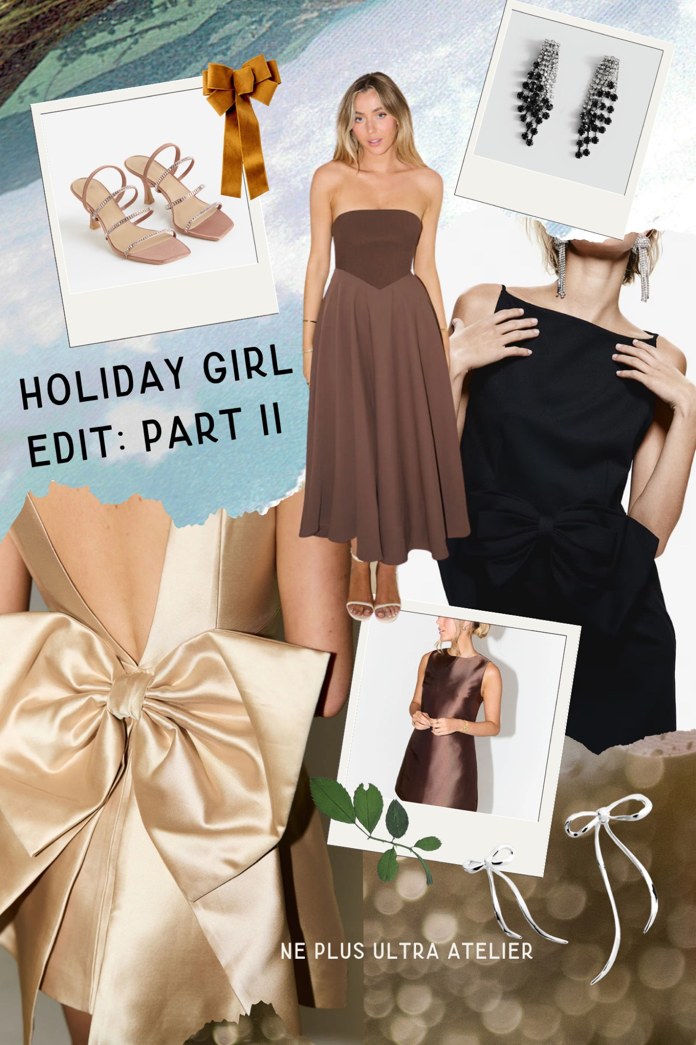 Part II of your holiday glow-up starts here. Luxe satin bows, elegant evening dresses, and sparkling accessories that do all the talking—this edit is for the girl who knows how to make an entrance. From champagne soirées to candlelit dinners, these looks are pure festive magic. Don’t wait—your holiday moment is calling. #HolidayChic #GlamGoals #BowDress

#LTKHoliday #LTKStyleTip #LTKCyberWeek