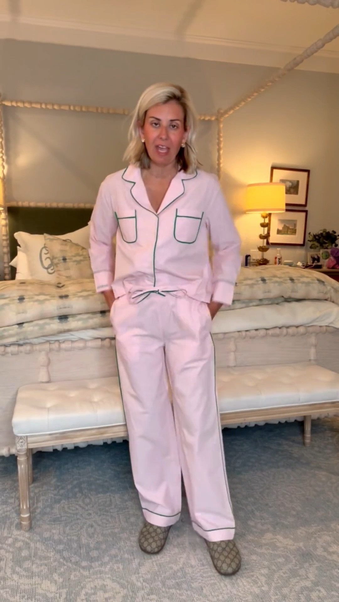 Oh my these are good! The color and details are winning! I’m wearing XS and 38 in the shoes. This is the perfect set for travel to lounge and feel oh so cute! ￼

#LTKdayinmylife #LTKmomlife #LTKmorningroutine