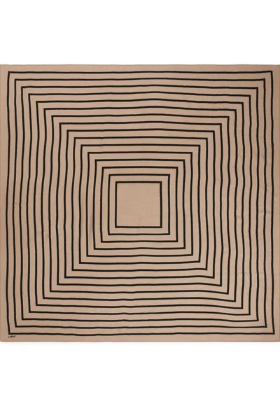 Printed Scarf – Beige/Black – Women – ARKET GB | Arket UK