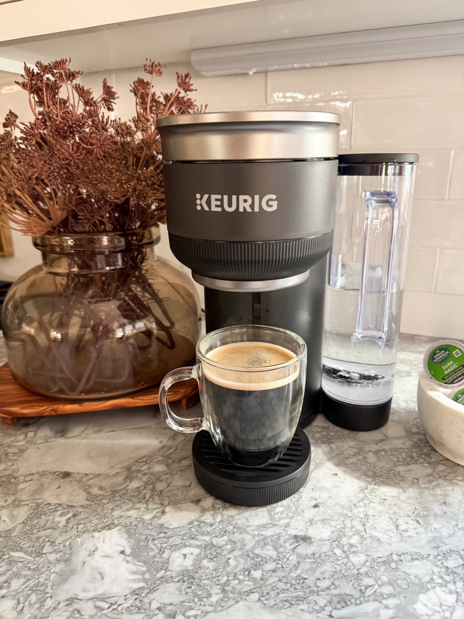 #ad I partnered with @target and @keurig to share the new Keurig K-Crema Coffee Maker. Make full flavor coffee right from home! #TargetPartner #Target 
