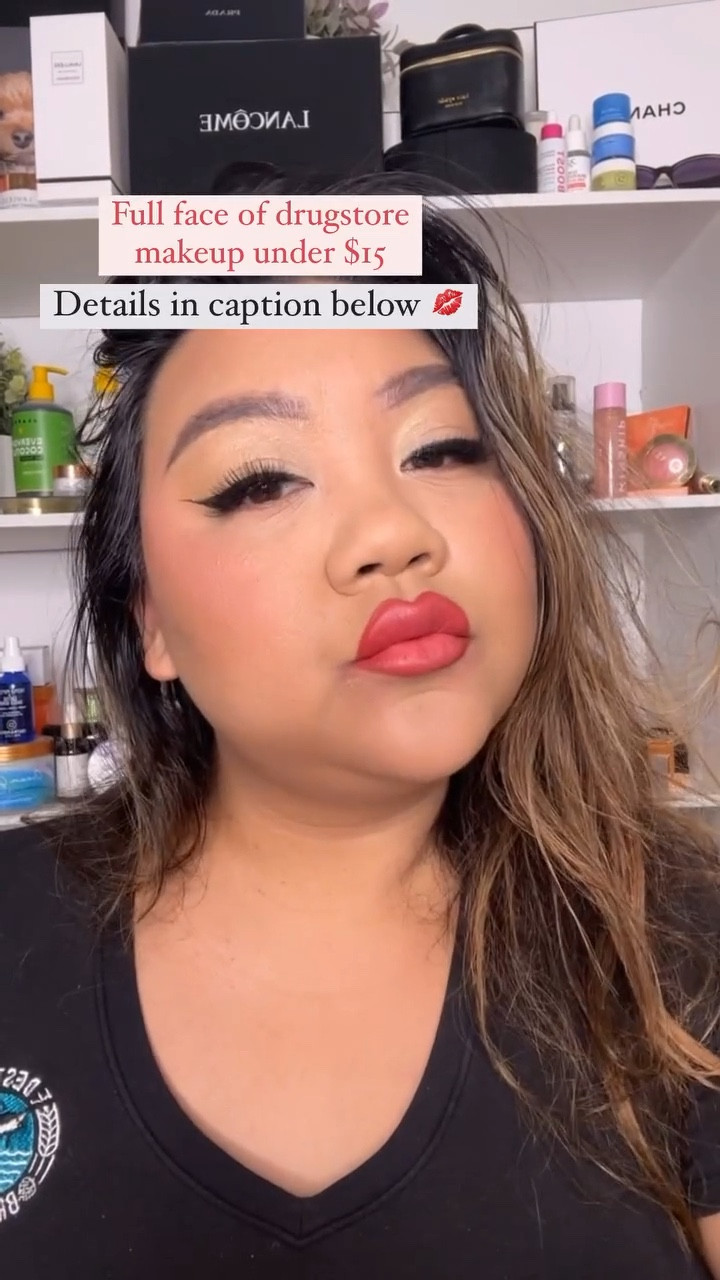 A *full face of drugstore makeup* that looks like a million bucks 💋

These affordable favorites prove you don’t have to splurge to get flawless, long-lasting glam ✨

#DrugstoreMakeup #AffordableBeauty #MakeupForBeginners #LTKUnder100 #MakeupOnABudget 

 

#LTKFindsUnder50 #LTKStyleTip #LTKBeauty