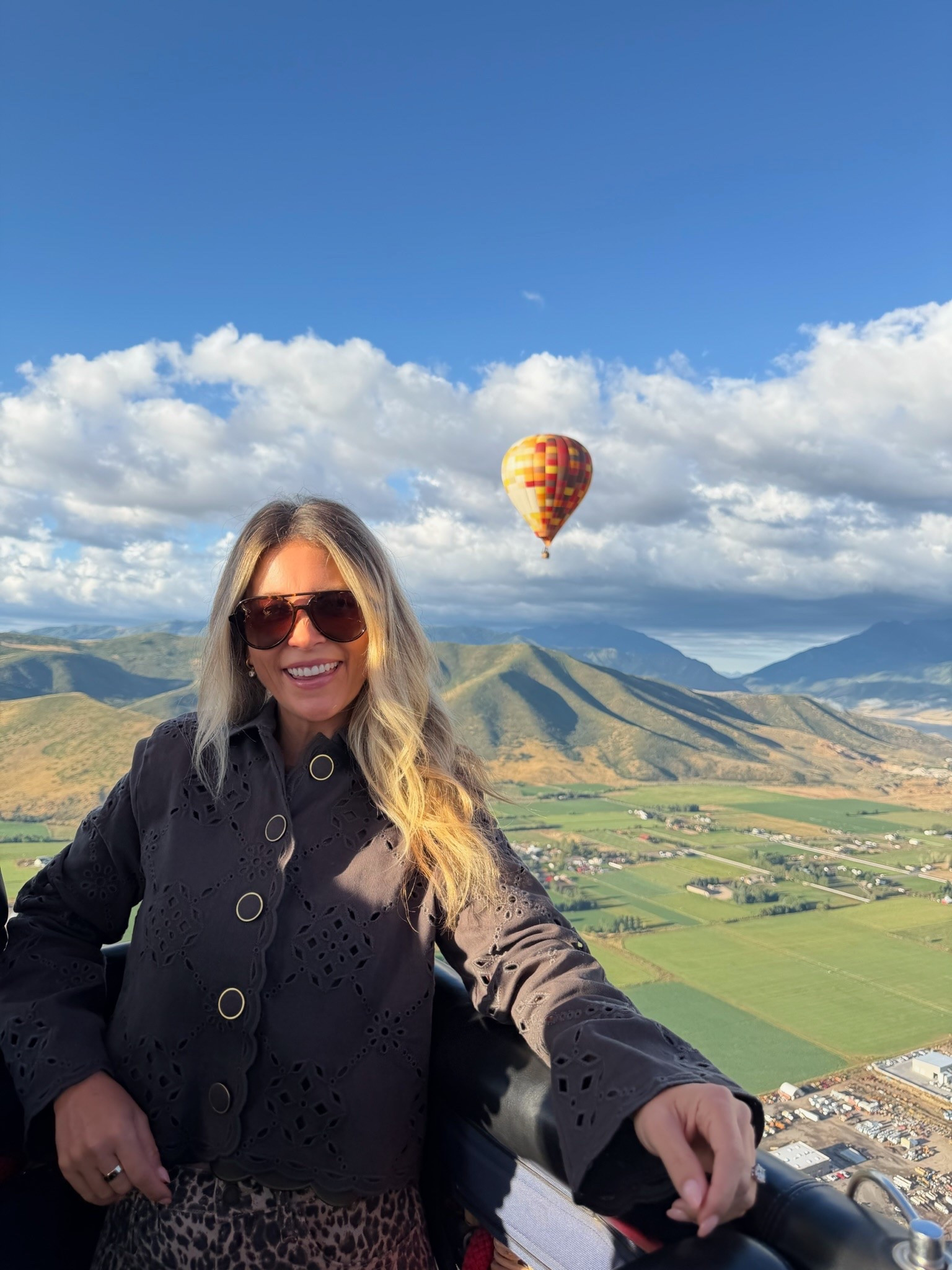 Hot air ballon ride is checked off my bucket list ✔️ 

Outfit of the day headed somewhere fun with @shopavara 🏔️ My whole outfit is live today and you can get 15% off your entire cart using the code ASHLEE15!

#LTKOver40 #LTKPetite #LTKootd