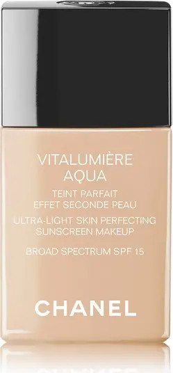 VITALUMIÈRE AQUA Ultra-Light Skin Perfecting Sunscreen Makeup Broad Spectrum SPF 15 Hybrid Fluid... | Nordstrom
