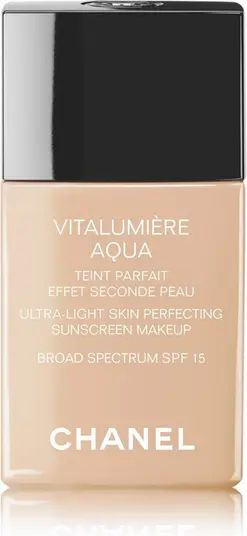 VITALUMIÈRE AQUA Ultra-Light Skin Perfecting Sunscreen Makeup Broad Spectrum SPF 15 Hybrid Fluid... | Nordstrom