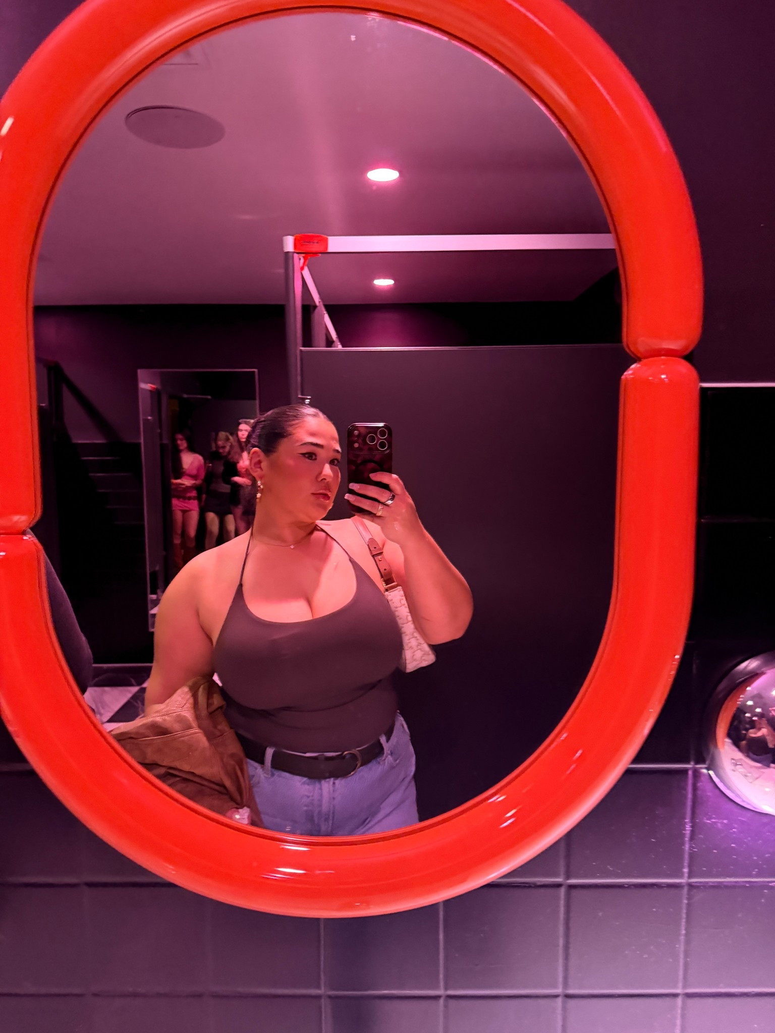 Cute little night, out outfit, perfect halter top for a bigger chest

#LTKMidsize #LTKPetite #LTKgrwm