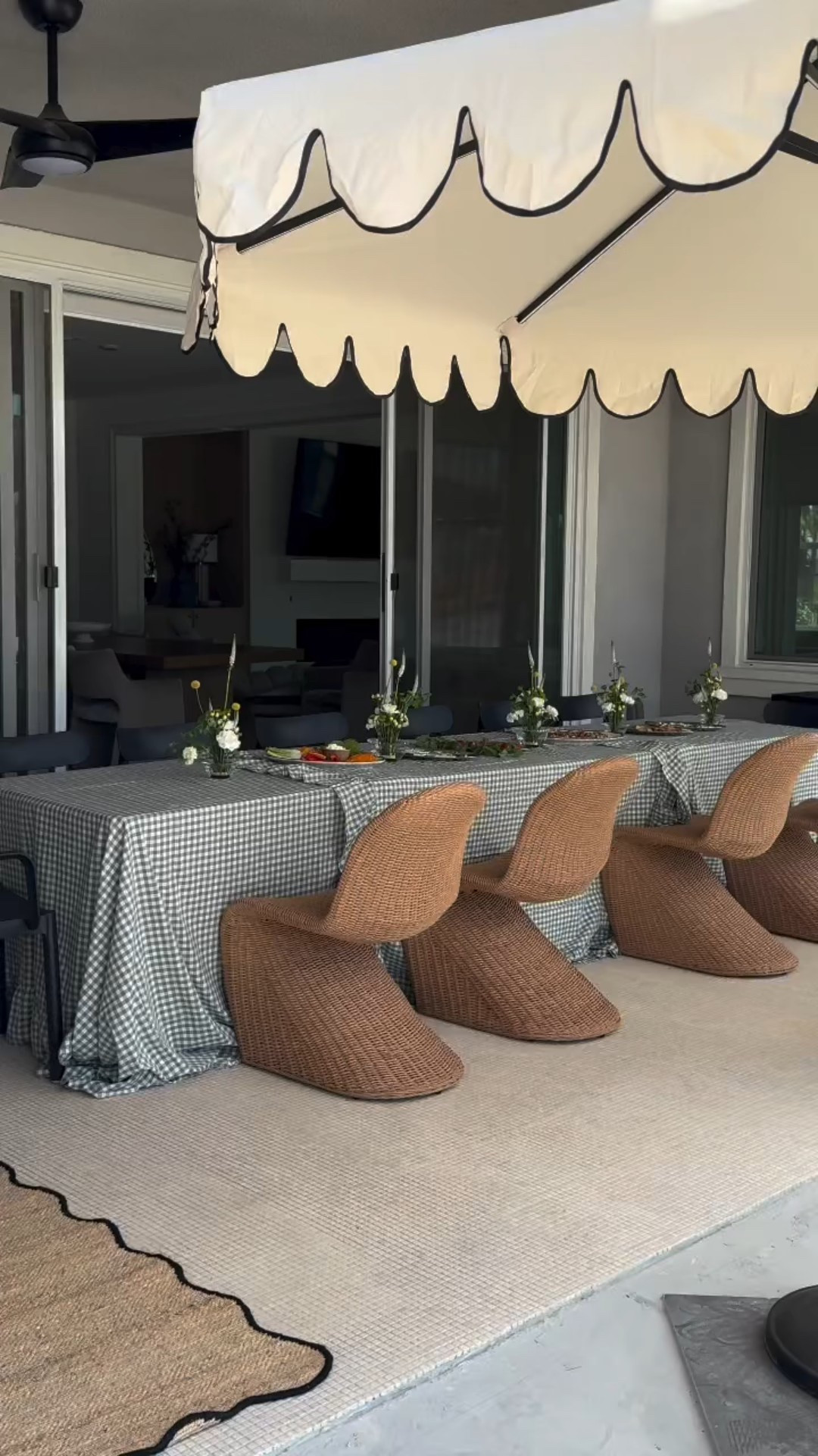 HOSTING is my love language • here’s everything i did to host our friends for a bbq. Anytime the word bbq is involved it immediately takes a load off me since my husband handles the prepping for it, marinating, and the actual grilling. So all I’m left with is what to pair it with, appetizers (if I’m going that route- but highly recommend), and dessert. 

Here’s everything i did + used 🤍

HOME ITEMS: 
-foldable tables for max seating 
-outdoor chairs 
-table covers 
-flowers 

MENU: 
🤍appetizers 
-hummus platter 
-labne + zaatar platter 
-cucumber + feta platter 
-variety of veggies: radish, green onion, cucumbers, fresh mint, and sweet peppers
-pita chips 
🤍bbq
-chicken kabob
-filet mignon kabob
-skewered onions and tomatoes 
paired with white rice, potatoes, salata, white sauce, red chutney + my friends most amazing salad that was a meal of its own
🤍dessert
-greek yogurt cheesecake with a berry sauce 
-cream rolls 
+ my other friend brought in a fruit platter that was already cut up and served in the most beautiful tray 

HAPPY HOSTING 🤍

#bbq #grill #kabob #kebab #hosting #hostess #friends #home #backyard #easyrecipes #foodie #foodblogger #foodstagram #instafood #afghan #dessert #appetizer #athome