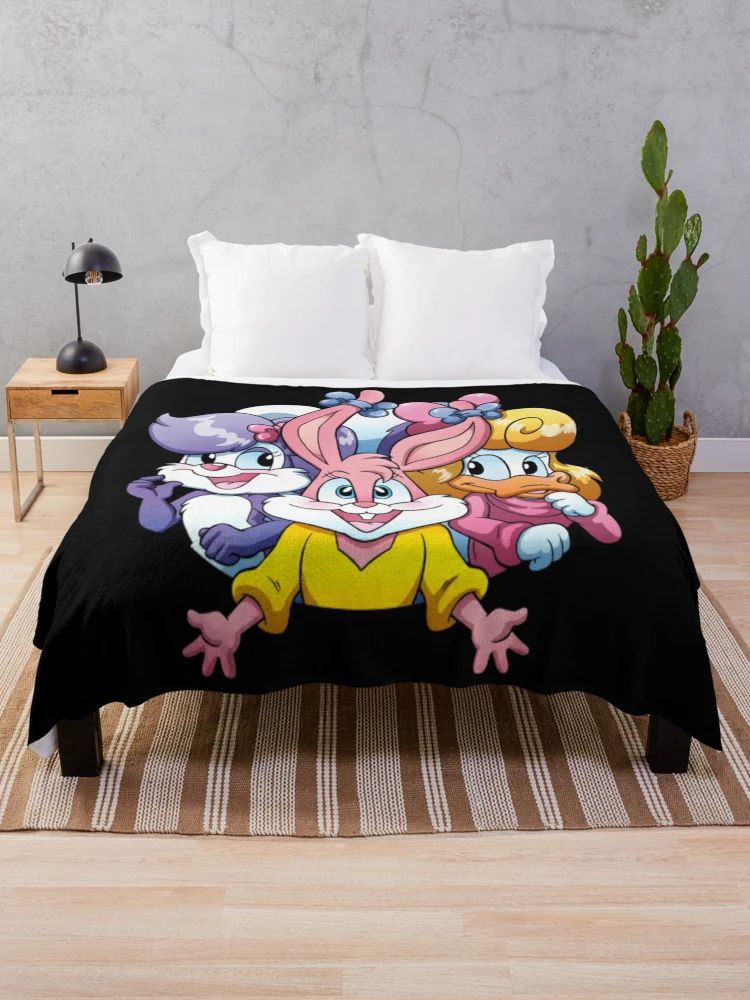 Toony Triple Threat  Throw Blanket | Redbubble (US)