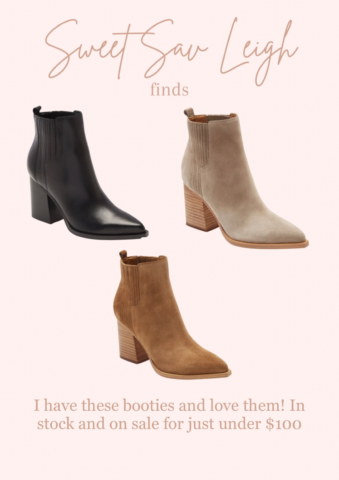 Marc Fisher booties | black booties, suede booties, neutral booties, fall shoes 

#LTKSeasonal #LTKstyletip #LTKfindsunder100