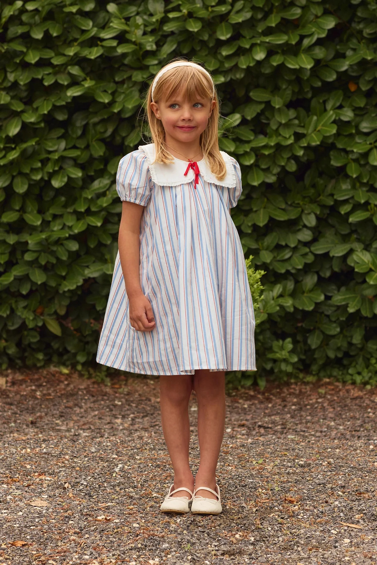 Mini Emery Dress in Heritage Stripe | Ivy City Co