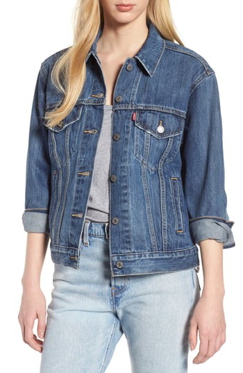 Women's Levi's Ex-Boyfriend Denim Trucker Jacket | Nordstrom