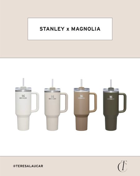 Stanley tumblers in neutral shades 

Stanley cup, Stanley water cup, target finds, target must haves, target home, magnolia x Stanley 

#LTKhome #LTKfindsunder50 #LTKfindsunder100