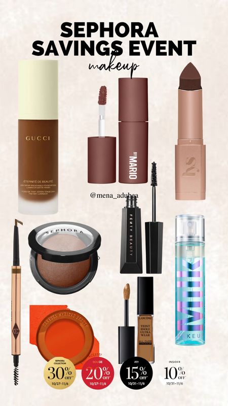 My makeup favorites and recommendations for the Sephora Savings Event! Sale

#LTKGiftGuide #LTKHoliday #LTKHolidaySale