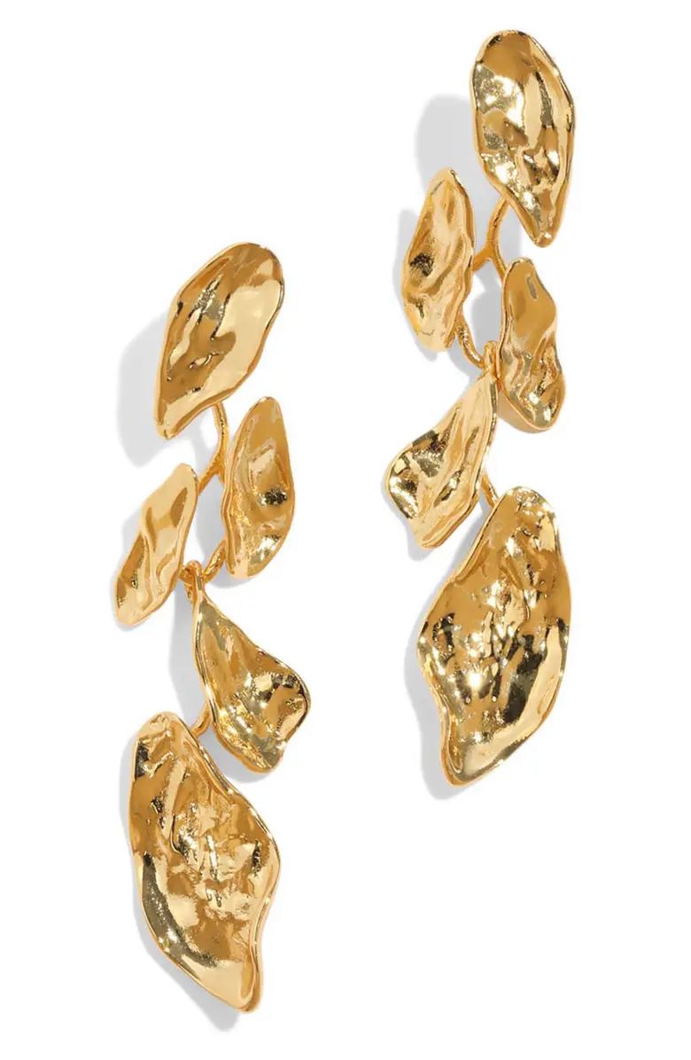 Mosaic Molten Linear Drop Earrings | Nordstrom