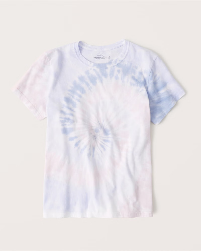 Tie-Dye Relaxed Tee | Abercrombie & Fitch (US)