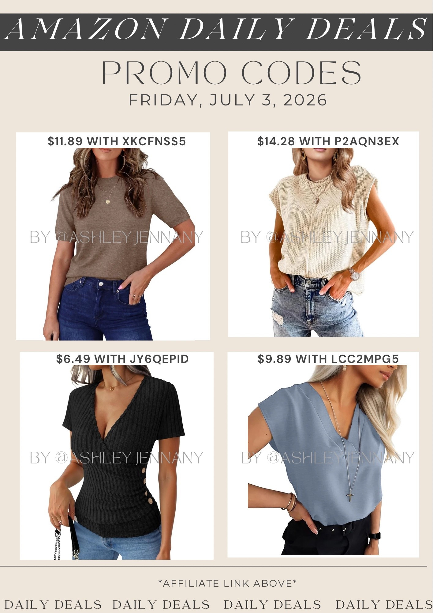 Amazon deals

#LTKMidsize #LTKSaleAlert #LTKootd