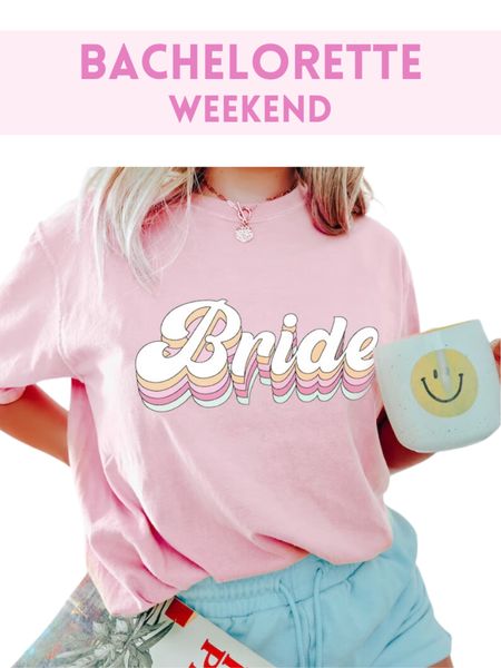 Retro bachelorette weekend. Retro bachelorette party. Retro bride. Pink bachelorette weekend.

#LTKfindsunder100 #LTKparties #LTKwedding