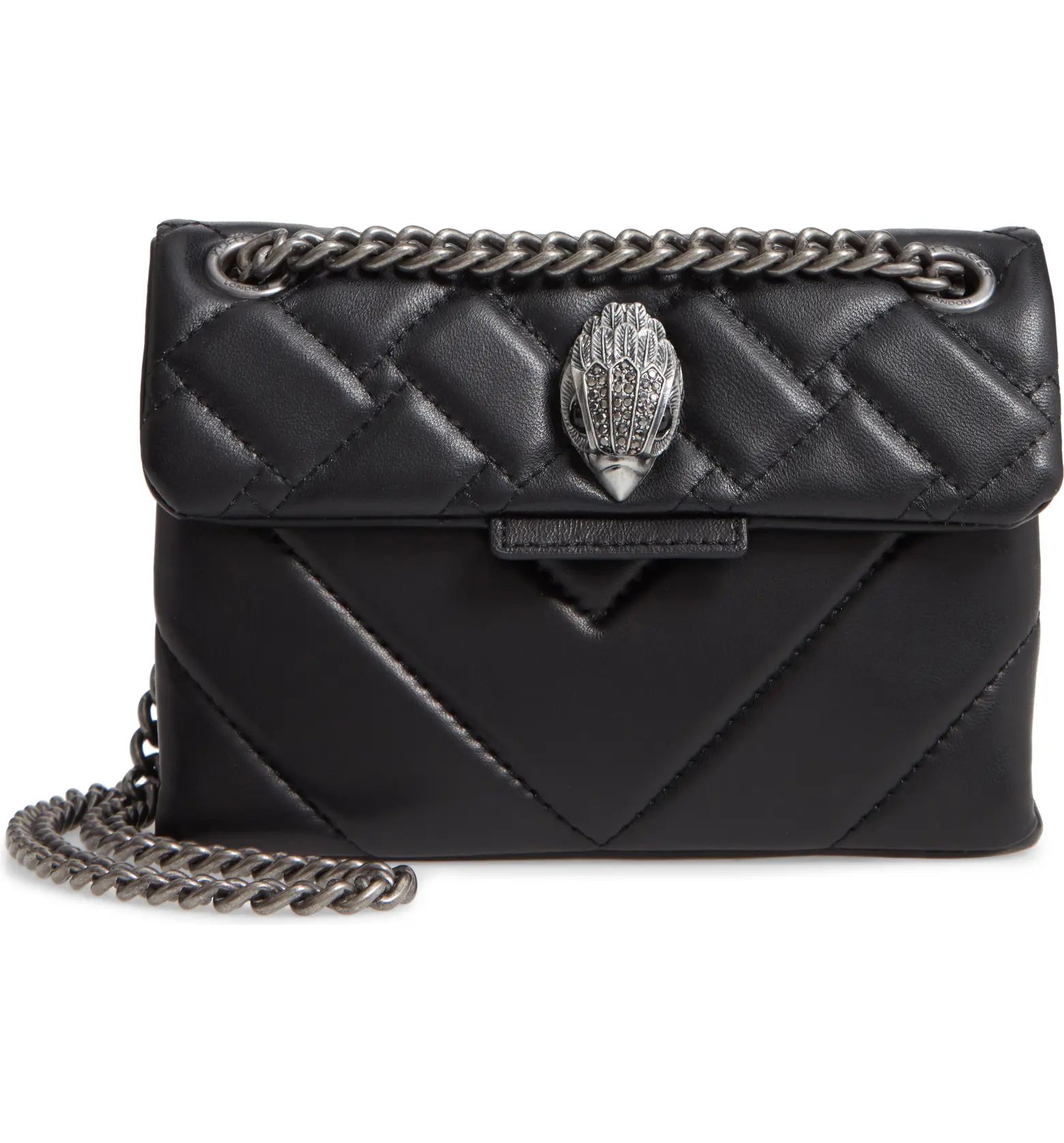 Kurt Geiger London Mini Kensington Quilted Leather Crossbody Bag | Nordstrom | Nordstrom