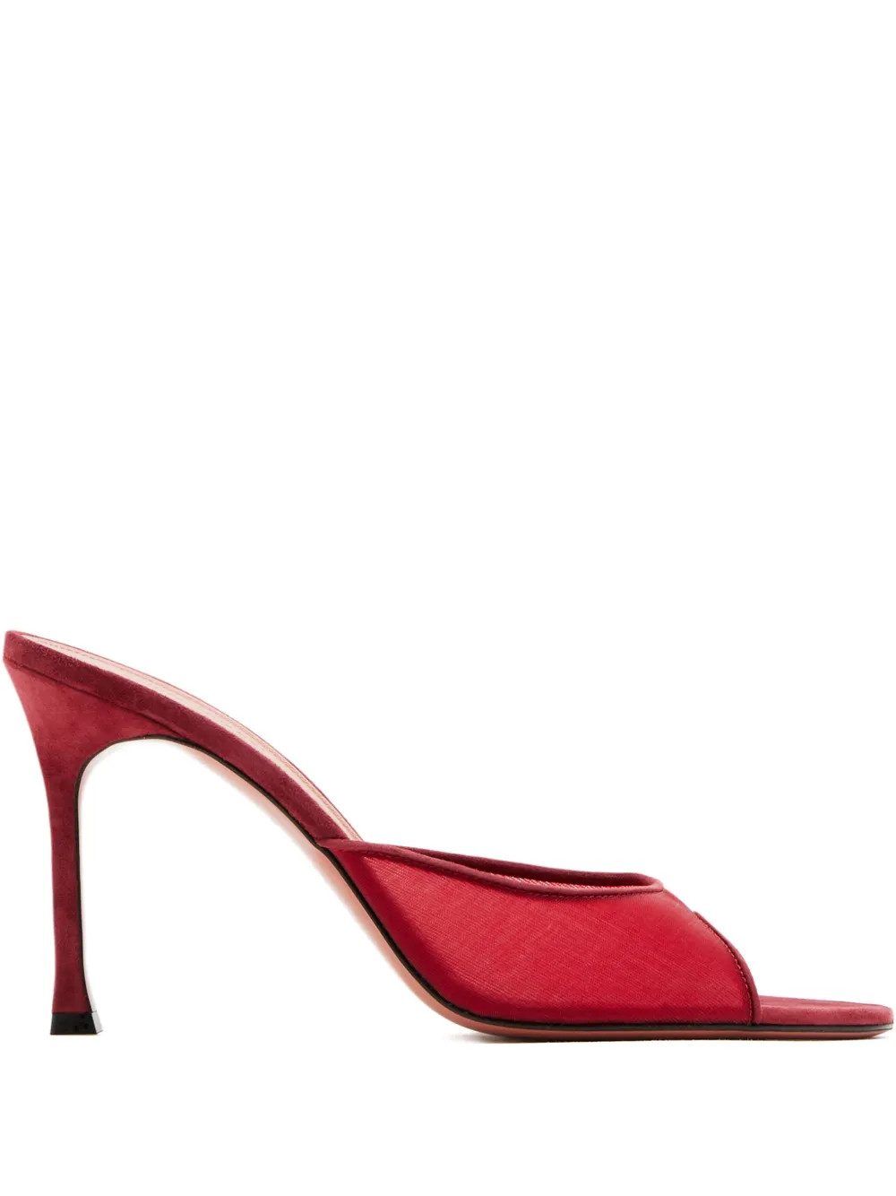 Amina Muaddi 95mm Alexa sandals - Red | Farfetch Global