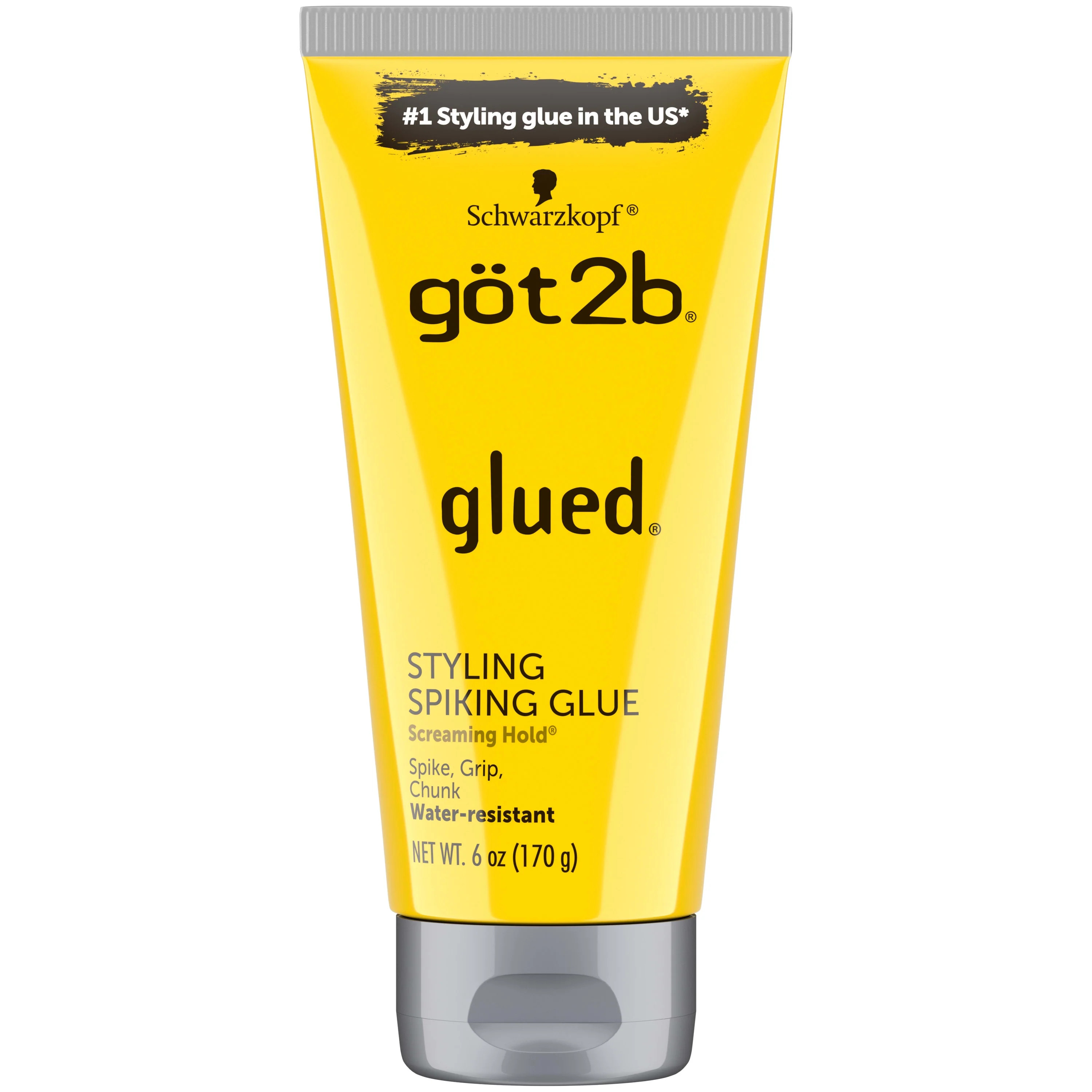 Got2b Glued Styling Spiking Hair Gel, 6 oz - Walmart.com | Walmart (US)