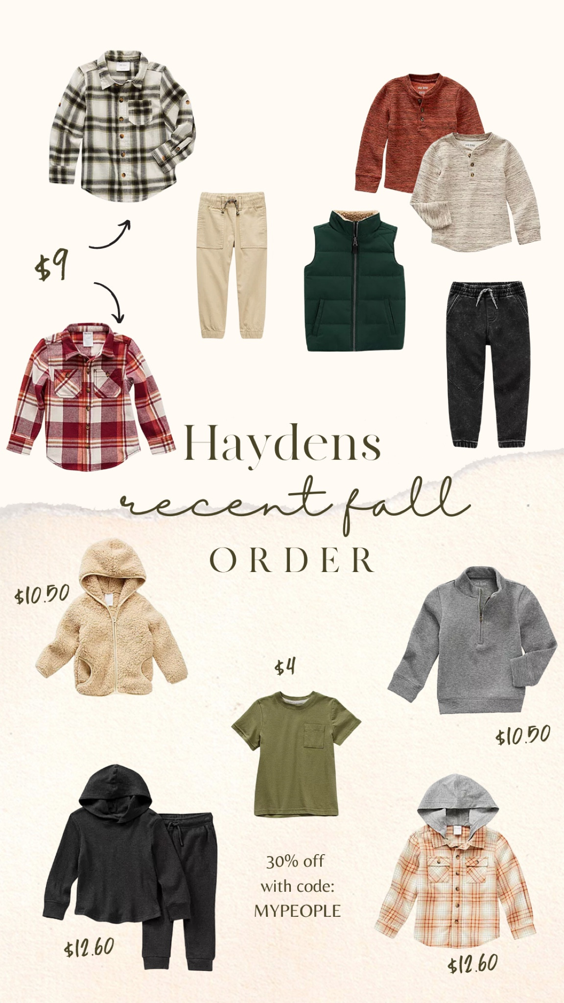 Use code: MYPEOPLE at checkout! 