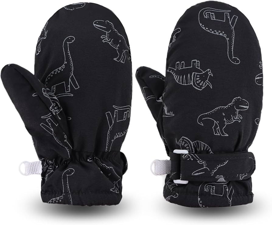 Peecabe Baby Boys Girls Winter Gloves Warm Fleece Toddler Mittens for Kids Unisex Waterproof Snow... | Amazon (CA)