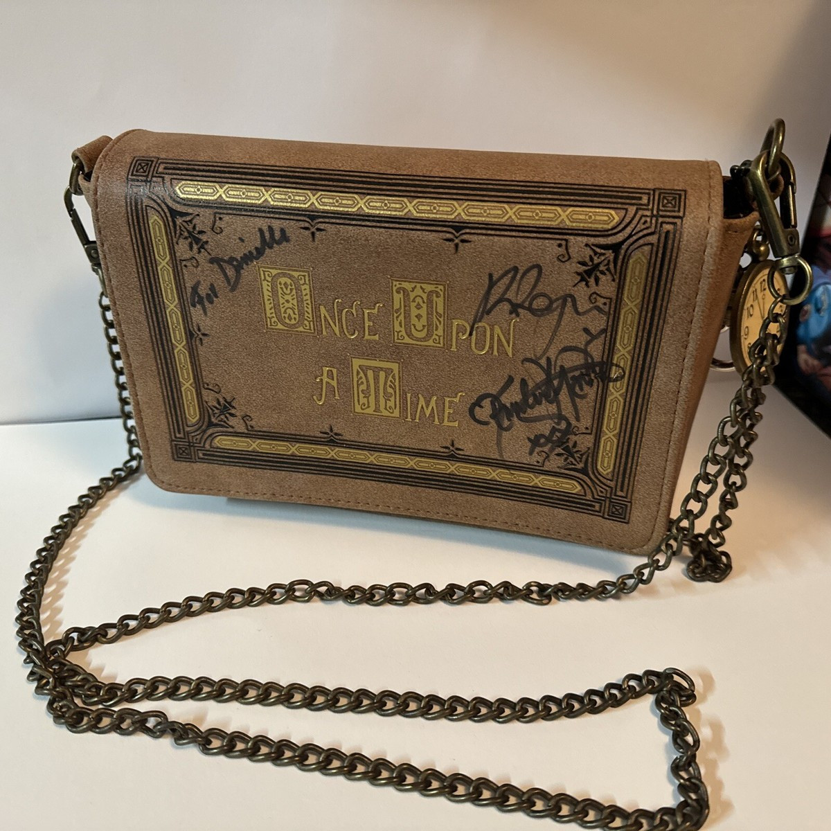 Once Upon A Time Purse Hot Topic Signed By Emilie De Ravin & Rose Reynolds | eBay US