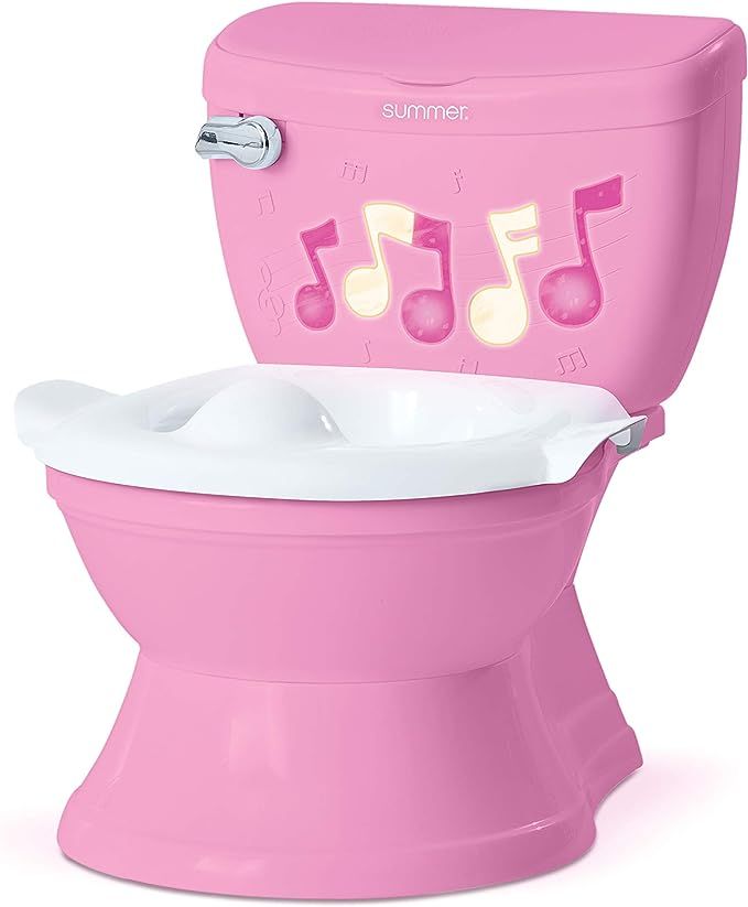 Summer My Size Potty Lights and Songs Transitions, Pink – Realistic Potty Training Toilet – F... | Amazon (US)